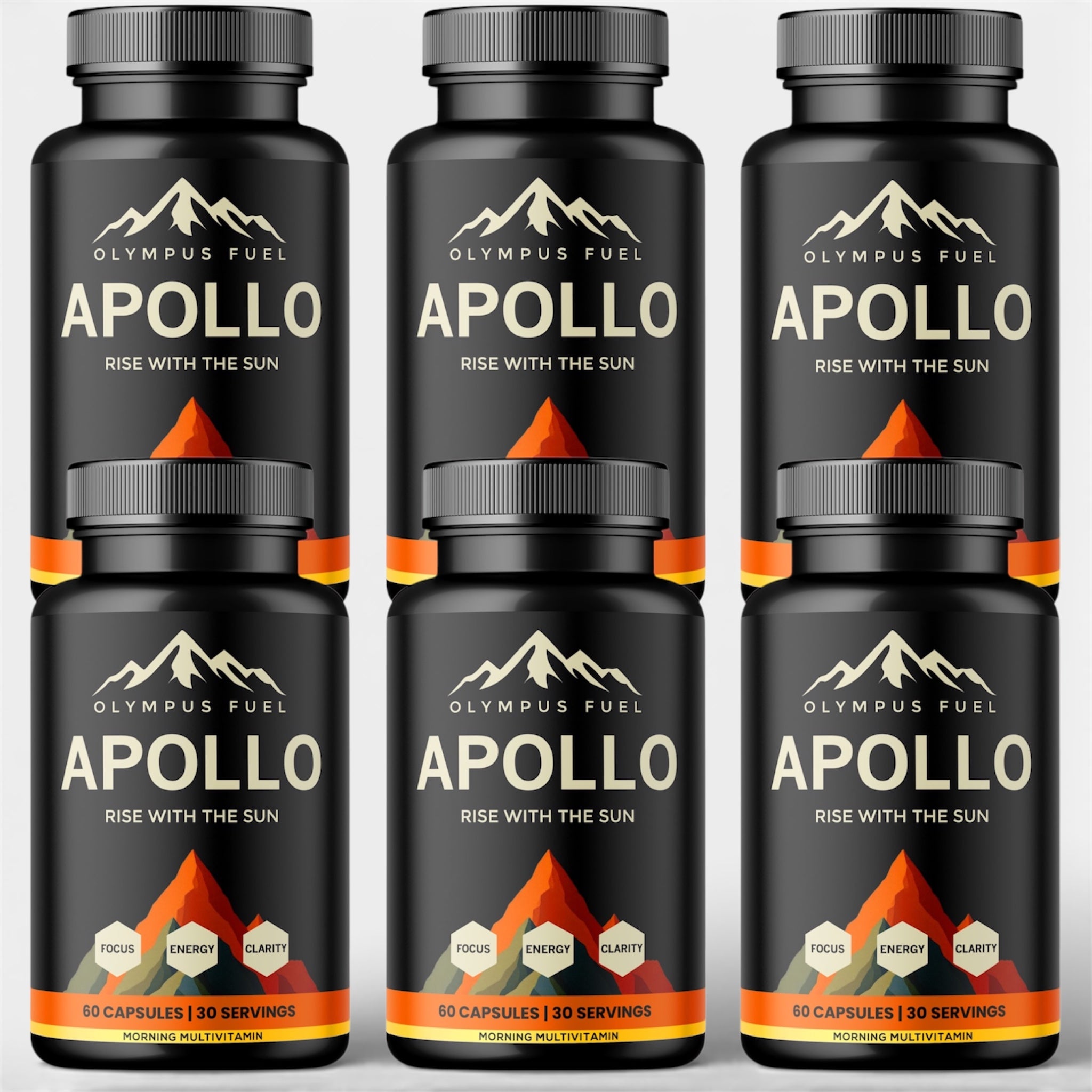 Apollo: Clean Energy & Focus | 6 Month Supply